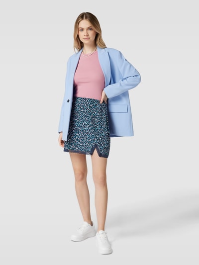 Tommy Jeans Minirok met bloemenmotief, model 'DITSY' Marineblauw - 1