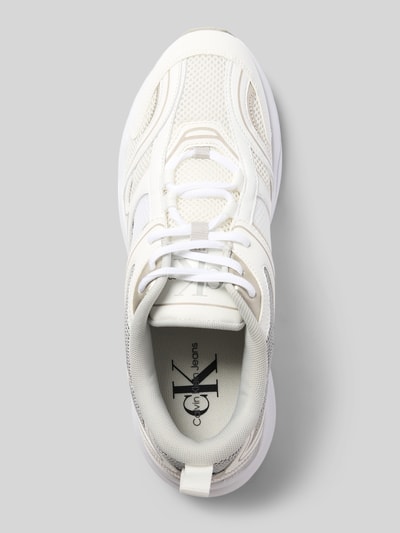 Calvin Klein Jeans Sneakersy z nadrukiem z logo model ‘RETRO TENNIS’ Biały 3