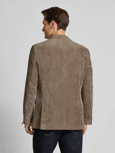 Carl Gross 2-Knopf-Sakko mit Reverskragen Modell 'Theo' Camel 5