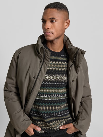 ECOALF Jacke mit Kapuze Hellgrau 3