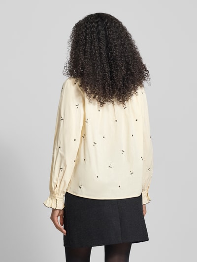 Soyaconcept Regular Fit Hemdbluse mit Stehkragen Modell 'VIBEN' Ecru 5