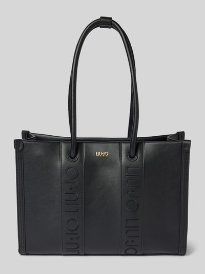 Liu Jo White Handtasche mit Label-Detail Modell 'TANISHA' Black 2