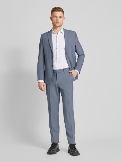 HECHTER PARIS Pantalon met persplooien Marineblauw - 1