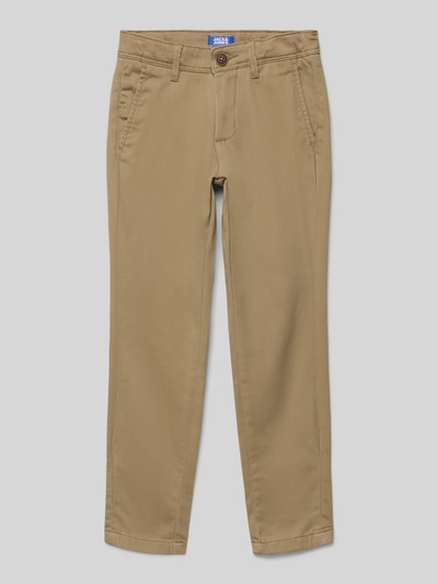 Jack & Jones Slim fit chino met stretch, model 'Marco' Beige - 1