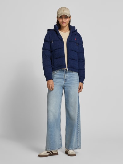 Polo Ralph Lauren Steppjacke aus Woll-Kaschmir-Mix Dunkelblau 1