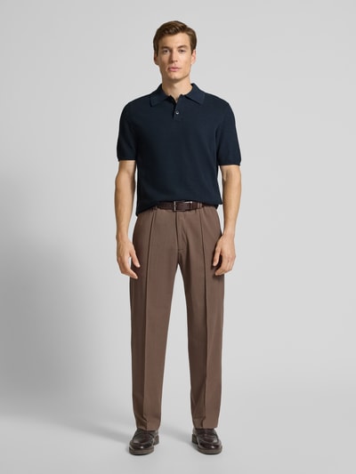 Marc O'Polo Regular fit poloshirt van puur katoen Marineblauw - 1