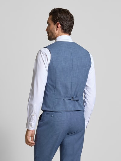 MCNEAL Weste mit V-Ausschnitt und Paspeltaschen Blau 5
