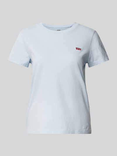 Levi's® T-Shirt mit Label-Patch Modell 'PERFECT' Hellblau 2