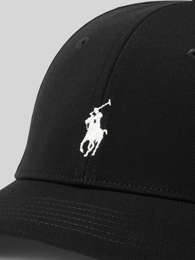 Polo Ralph Lauren Basecap mit Logo-Stitching Black 3