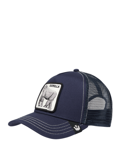 GOORIN BROS. Cap mit Patch Marineblau 1