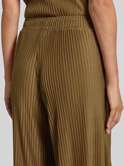 Soyaconcept Stoffhose mit elastischem Bund Khaki 3