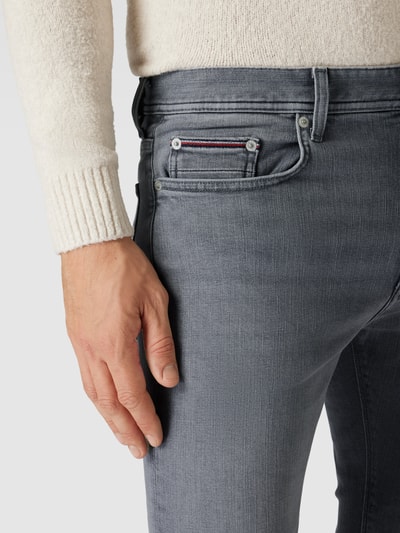 Tommy Hilfiger Slim Fit Jeans im 5-Pocket-Design Modell 'BLEECKER' Hellgrau 3