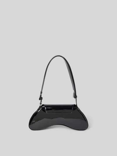 Diesel Shoulder Bag in Leder-Optik Black 4