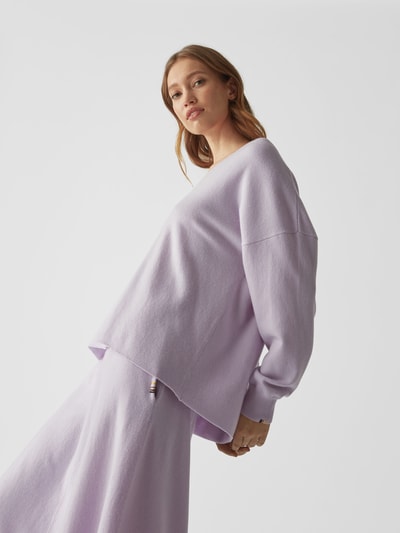 Extreme Cashmere Pullover mit V-Ausschnitt Lavendel 3