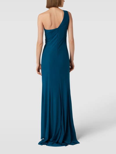 TROYDEN COLLECTION Abendkleid mit One-Shoulder-Träger Petrol 5