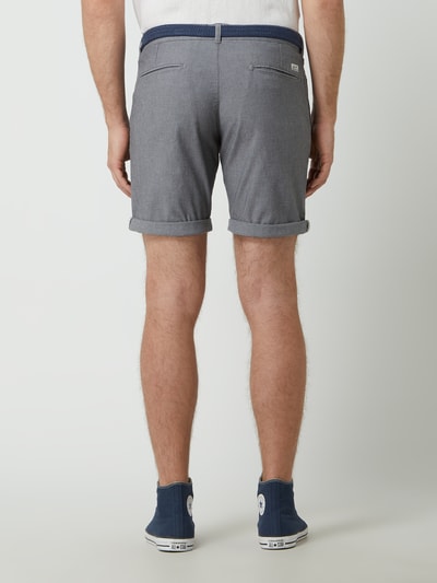 MCNEAL Slim Fit Chino-Shorts mit Stretch-Anteil  Marineblau 5