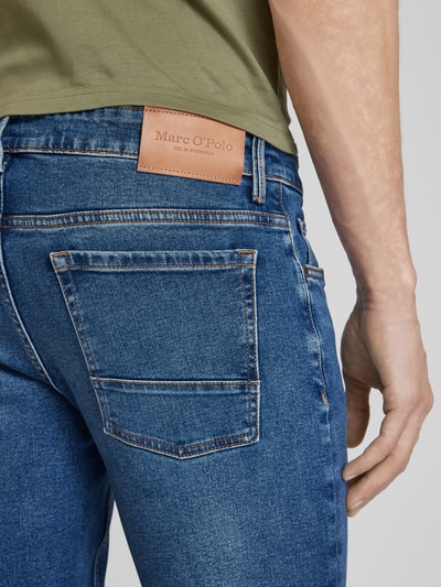 Marc O'Polo Shaped fit jeans in 5-pocketmodel, model 'Sjöbo' Jeansblauw - 3