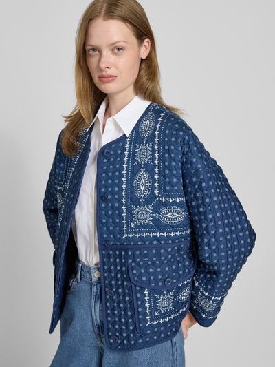 Weekend Max Mara Relaxed fit gewatteerd jack van puur katoen, model 'JADER' Marineblauw - 3