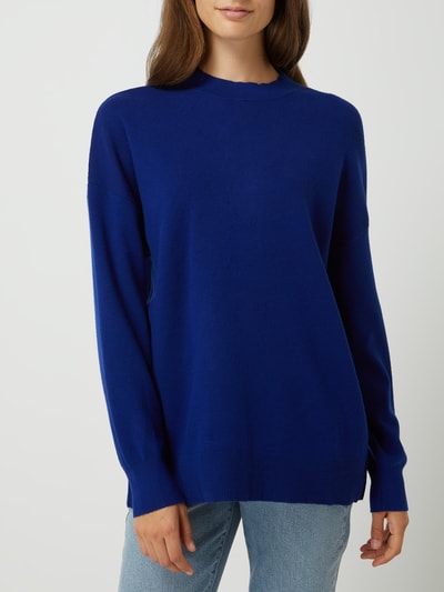 Mango Oversized Pullover aus Viskosemischung Bleu 4