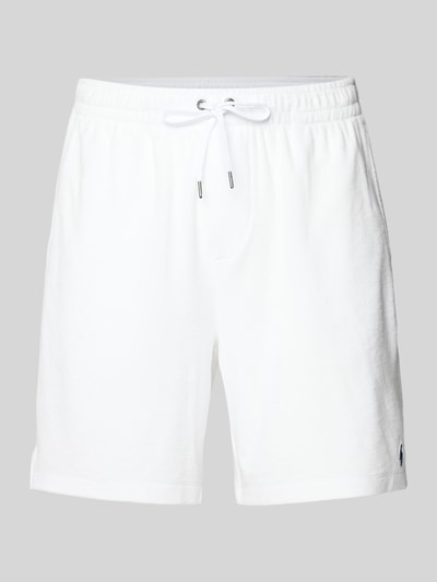 Polo Ralph Lauren Regular Fit Shorts mit Logo-Stitching Weiss 2