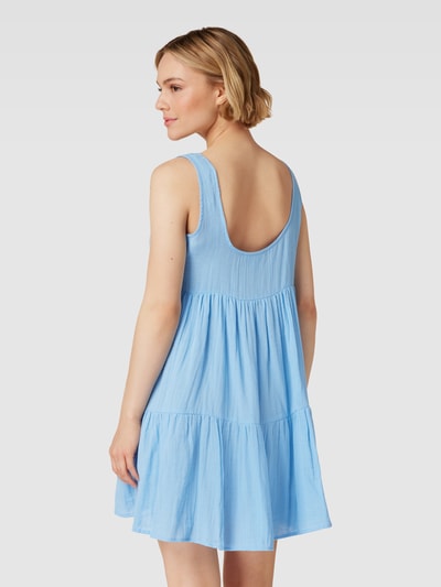 ICHI Minikleid im Stufen-Look Modell 'Foxa' Bleu 5
