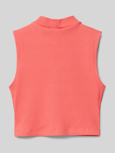 Only Tanktop mit Stehkragen Koralle 3