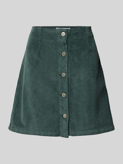 Vero Moda Cord Minirock mit Knopfverschluss Modell 'ETTA' Schilf 2