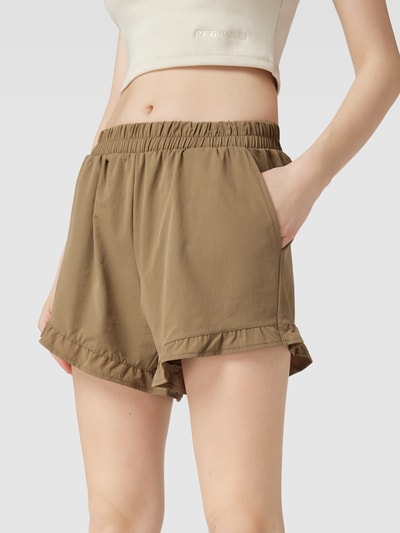 Noisy May Shorts mit elastischem Bund Modell 'KIRBY' Khaki 3