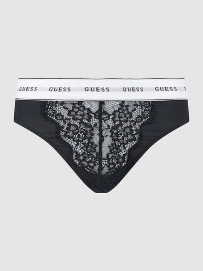 Guess String aus Mikrofaser Modell 'Belle' Black 2