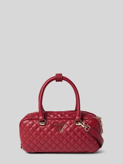 Guess Crossbodytas met doorgestikte naden, model 'RIANEE' Rood - 1