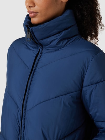 Jake*s Casual Steppjacke mit Stehkragen Dunkelblau 3