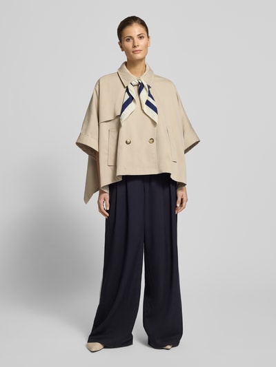 Marc O'Polo DENIM Weite Hose mit Viskose-Anteil Modell 'LIV' Marine 1