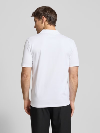 HUGO Poloshirt met reverskraag, model 'Dimerspolo' Wit - 5