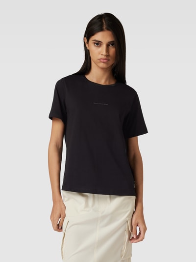 Marc O'Polo Denim T-Shirt mit Label-Detail Black 4