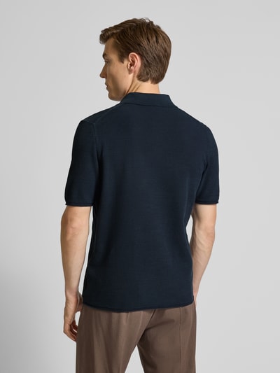 Marc O'Polo Regular fit poloshirt van puur katoen Marineblauw - 5