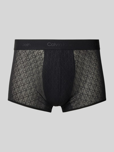 Calvin Klein Underwear Low Rise Trunks mit Logo-Stitching Black 1
