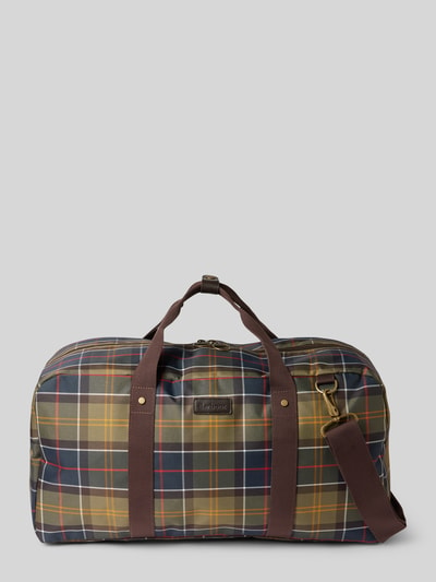 Barbour Duffle Bag mit Label-Patch Modell 'TORRIDON' Gruen 2