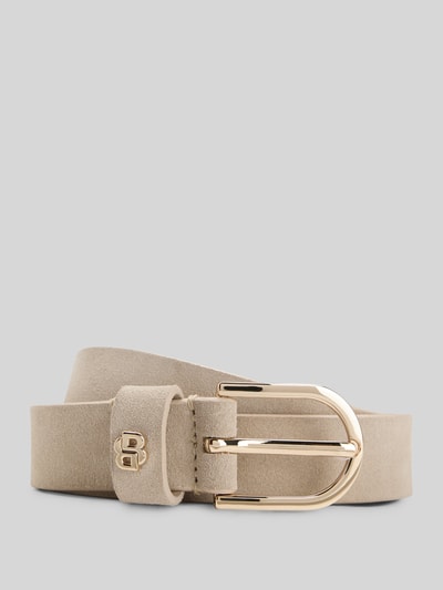 BOSS Gürtel aus echtem Rindsleder Modell 'Scarlet' Beige 2