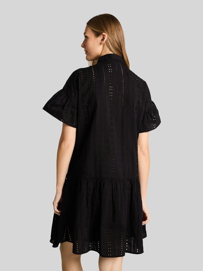 Tom Tailor Denim Freizeitkleid aus reiner Baumwolle Black 5