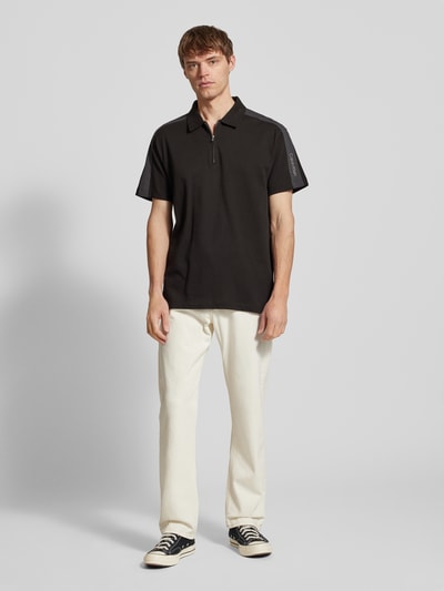 Calvin Klein Jeans Poloshirt met labeldetail Zwart - 1