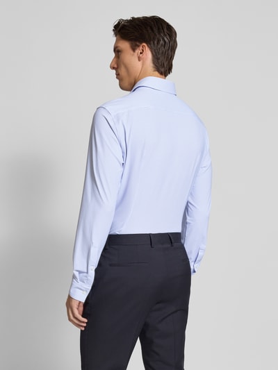 HUGO Slim Fit Business-Hemd mit Knopfleiste Modell 'Kenno' Hellblau 5