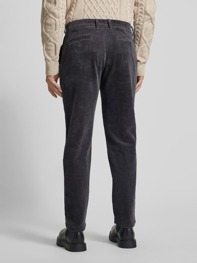 Christian Berg Men Corduroy broek met steekzakken Donkergrijs - 5