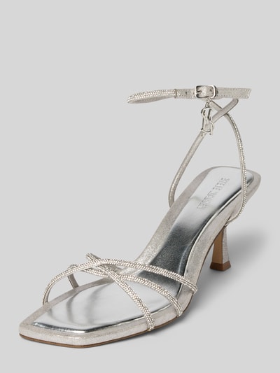 Steve Madden Sandalette mit Dornschließe Modell 'LEGIT' Silber 1