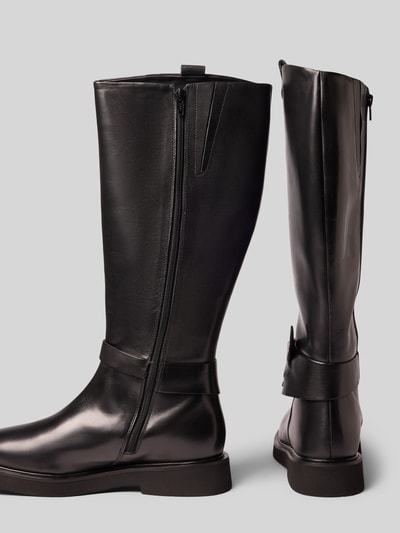 Barbour Stiefeletten aus echtem Rindsleder Black 2