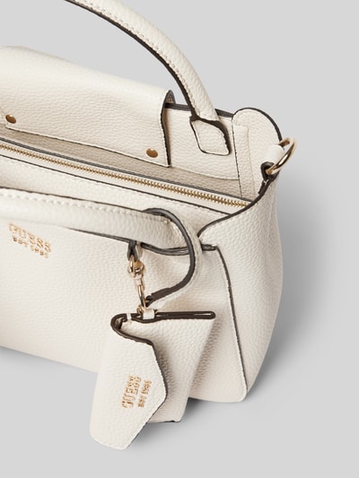 Guess Handtasche mit Label-Details Modell 'BRENTON' Offwhite 5