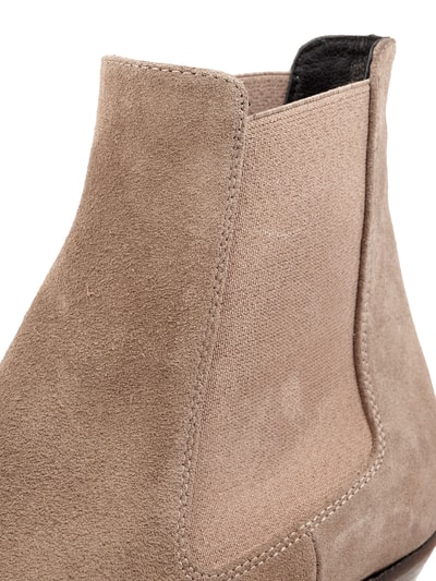 Copenhagen Chelsea Boots aus Veloursleder  Mittelgrau 2