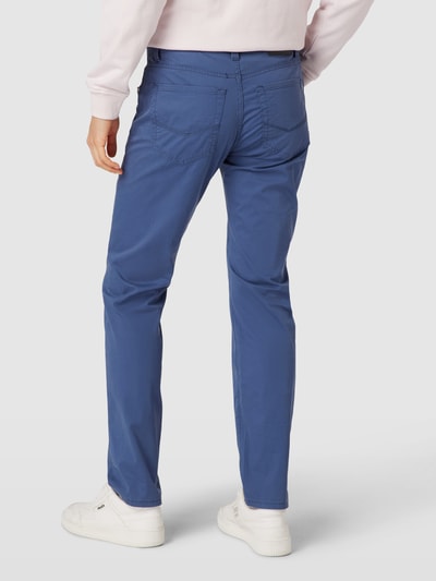 Pierre Cardin Broek met labeldetails, model 'Lyon' Blauw - 5