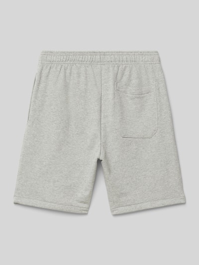 Dickies Regular Fit Sweatshorts mit Label-Print Modell 'MAPLETON' Hellgrau Melange 3