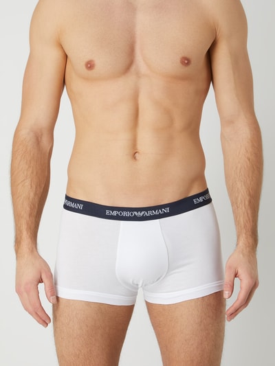 Emporio Armani Trunks im 3er-Pack Weiss 3