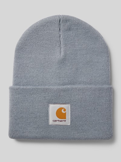 Carhartt Work In Progress Beanie mit Label-Patch Modell 'ACRYLIC WATCH HAT' Hellblau 1